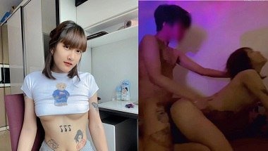 Em xăm ngay trên bím múp căng tròn